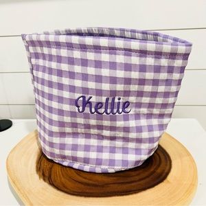 Easter/Halloween basket/pale with name Kellie, brand new never used